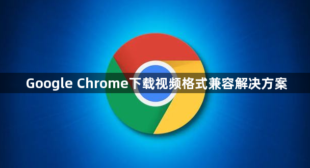 Google Chrome下载视频格式兼容解决方案1
