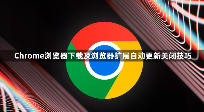 Chrome浏览器下载及浏览器扩展自动更新关闭技巧1