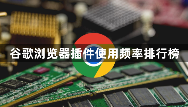 谷歌浏览器插件使用频率排行榜1