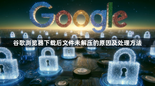 谷歌浏览器下载后文件未解压的原因及处理方法1