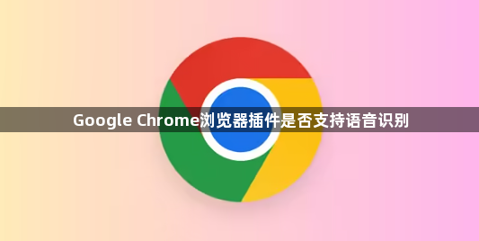 Google Chrome浏览器插件是否支持语音识别1