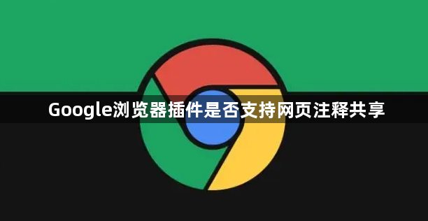 Google浏览器插件是否支持网页注释共享1