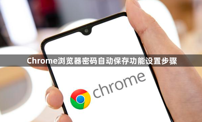 Chrome浏览器密码自动保存功能设置步骤1