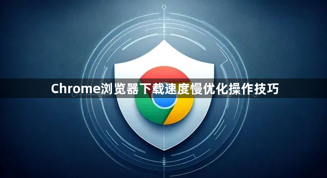 Chrome浏览器下载速度慢优化操作技巧1