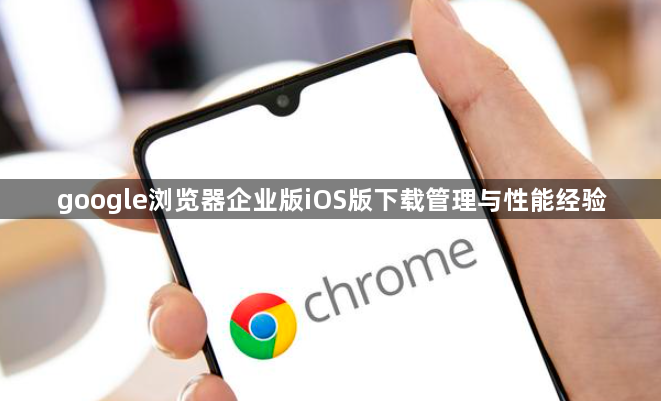 google浏览器企业版iOS版下载管理与性能经验1
