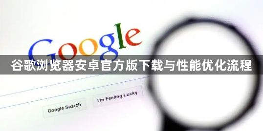 谷歌浏览器安卓官方版下载与性能优化流程1