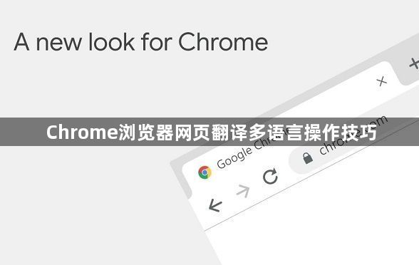 Chrome浏览器网页翻译多语言操作技巧1