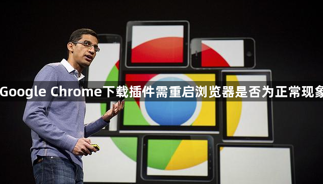 Google Chrome下载插件需重启浏览器是否为正常现象1
