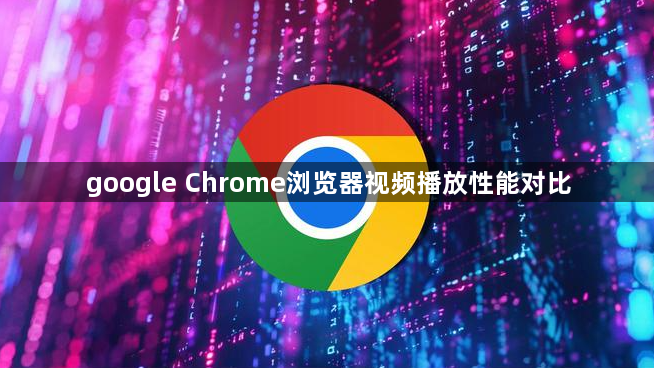 google Chrome浏览器视频播放性能对比1