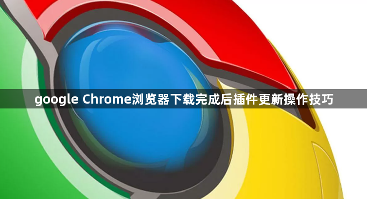 google Chrome浏览器下载完成后插件更新操作技巧1