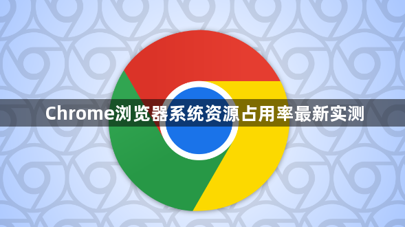 Chrome浏览器系统资源占用率最新实测1