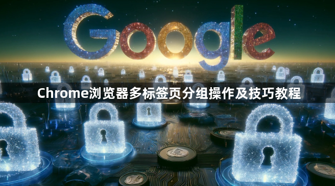 Chrome浏览器多标签页分组操作及技巧教程1