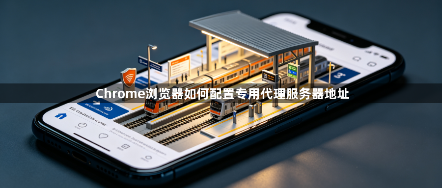 Chrome浏览器如何配置专用代理服务器地址1