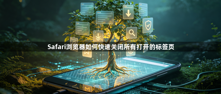 Safari浏览器如何快速关闭所有打开的标签页1