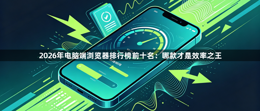2026年电脑端浏览器排行榜前十名：哪款才是效率之王1