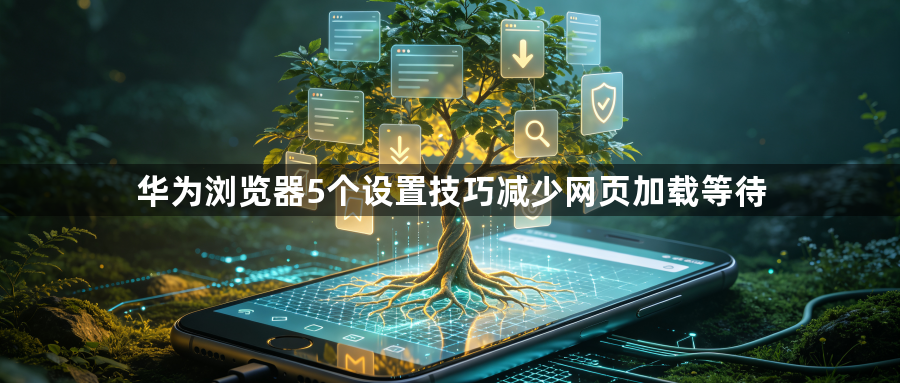 华为浏览器5个设置技巧减少网页加载等待1
