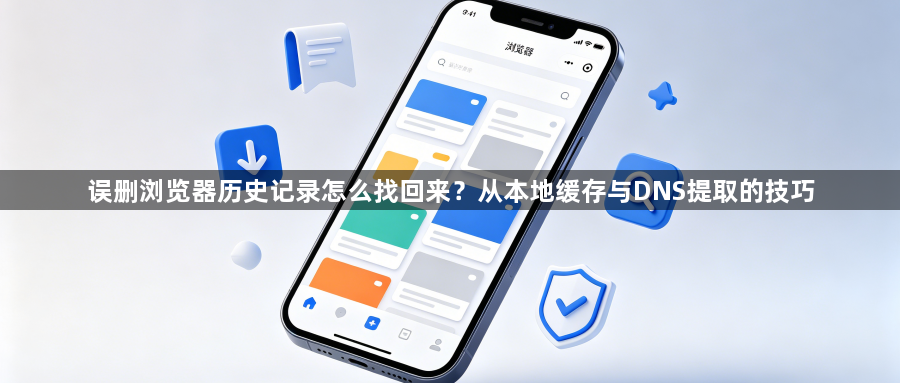 误删浏览器历史记录怎么找回来？从本地缓存与DNS提取的技巧1