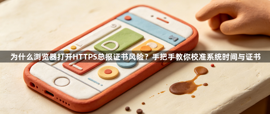 为什么浏览器打开HTTPS总报证书风险？手把手教你校准系统时间与证书1