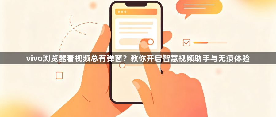 vivo浏览器看视频总有弹窗？教你开启智慧视频助手与无痕体验1