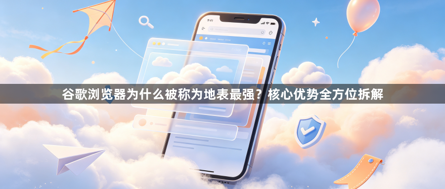 谷歌浏览器为什么被称为地表最强？核心优势全方位拆解1