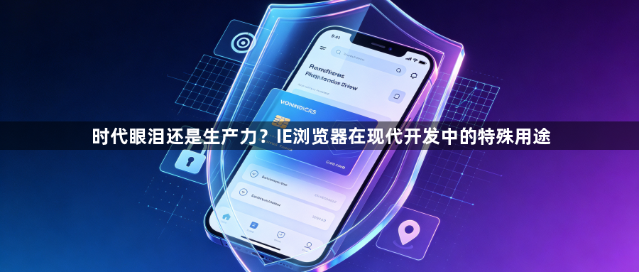 时代眼泪还是生产力？IE浏览器在现代开发中的特殊用途1