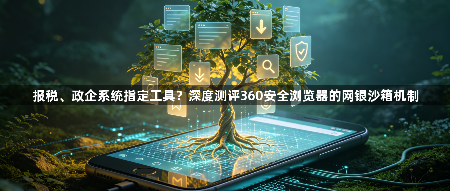 报税、政企系统指定工具？深度测评360安全浏览器的网银沙箱机制1