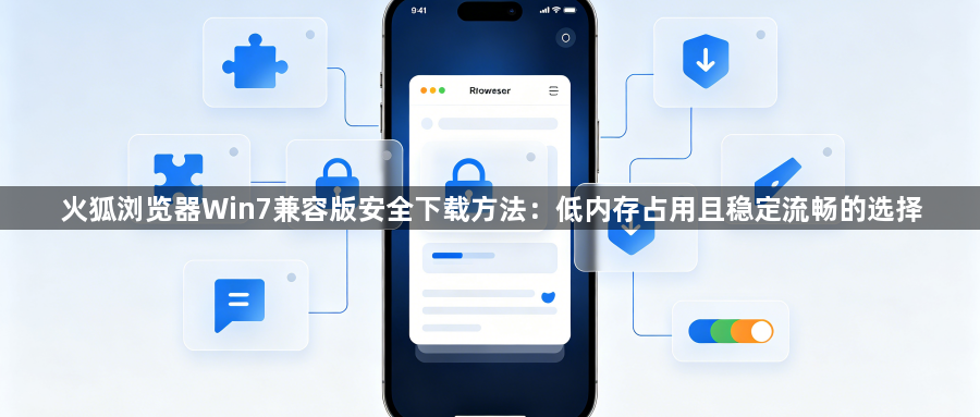 火狐浏览器Win7兼容版安全下载方法：低内存占用且稳定流畅的选择1